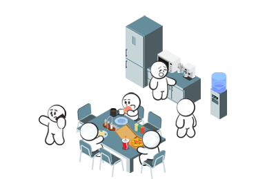 Kitchen area scene raduM-grafix